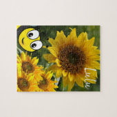 Puzzles de Sunflower Bumblebee (Horizontal)