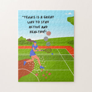 Puzzles de tennis pour le joueur de tennis
