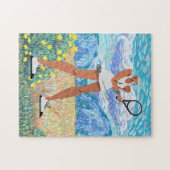 Puzzles de tennis pour une joueuse (Horizontal)