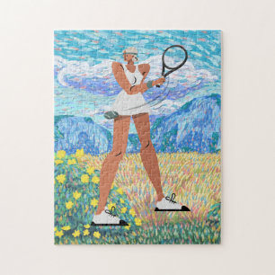 Puzzles de tennis pour une joueuse
