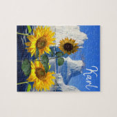 Puzzles du glacier du tournesol (Horizontal)