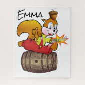 Puzzles écureuil Acorn Barrel (Vertical)