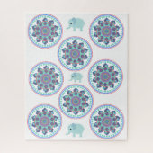 Puzzles Elephant Mandala (Vertical)