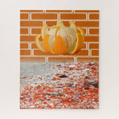 Puzzles en brique orange (Vertical)