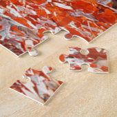 Puzzles en brique orange (Côté)