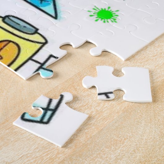 Puzzles Espaces Aliens Astronautes (Côté)