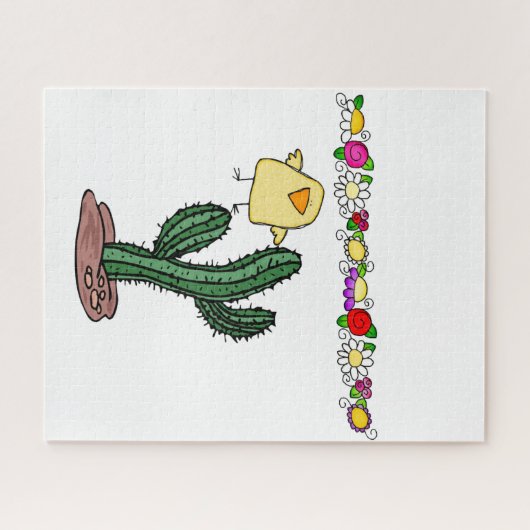 Puzzles Fleurs de cactus Floral (Horizontal)