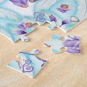 Puzzles Floral Angel Coeurs (Côté)