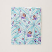 Puzzles Floral Angel Coeurs (Vertical)