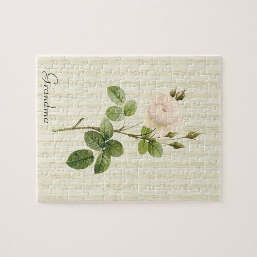 Puzzles Floral beige (Horizontal)