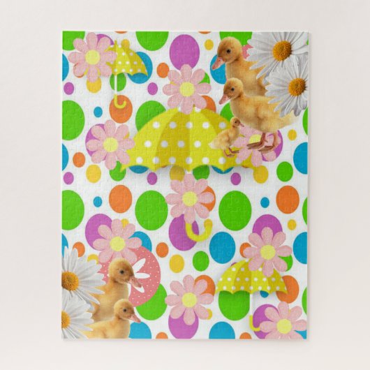 Puzzles Floral Coloral Canard (Vertical)