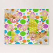 Puzzles Floral Coloral Canard (Horizontal)