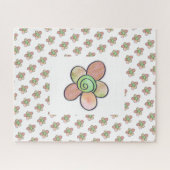 Puzzles Floral Flowers Legpuzzel (Horizontaal)