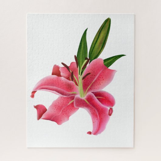 Puzzles Floral Rose Lily (Vertical)