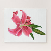 Puzzles Floral Rose Lily (Horizontal)