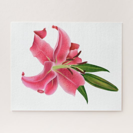 Puzzles Floral Rose Lily (Horizontal)