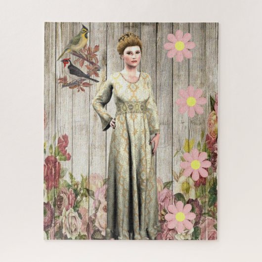 Puzzles Floral victorien (Vertical)