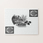 Puzzles Floral victorien (Horizontal)