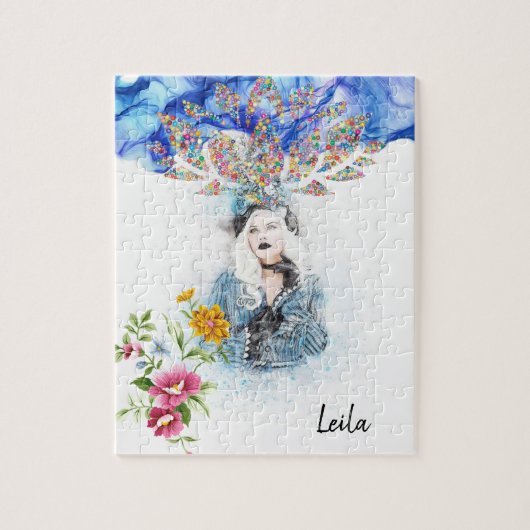 Puzzles Floral victorien (Vertical)