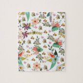 Puzzles floraux bourdons (Vertical)