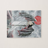 Puzzles Games Fantasy Gothic Fallen Angels Legpuzzel (Horizontaal)