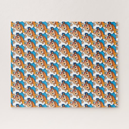 Puzzles Garçon coloré (Horizontal)