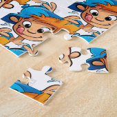 Puzzles Garçon coloré (Côté)