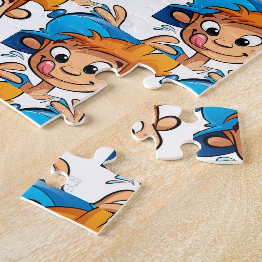 Puzzles Garçon coloré (Côté)