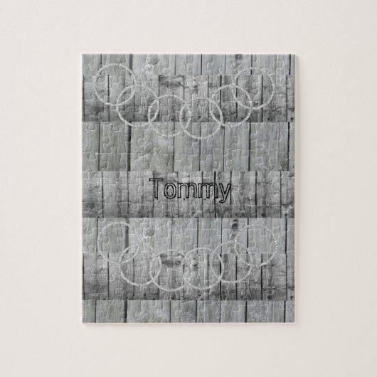 Puzzles Gray Wood Legpuzzel (Verticaal)