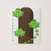 Puzzles Green Frogs corde (Vertical)