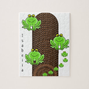 Puzzles Green Frogs corde