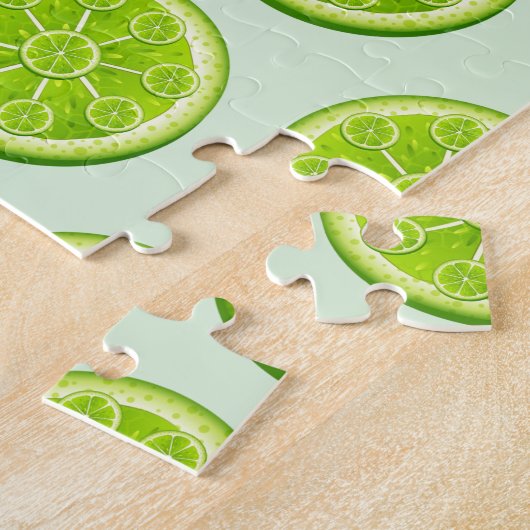 Puzzles Green Limoen Legpuzzel (Zijkant)