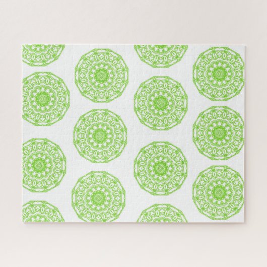 Puzzles Green Mandala (Horizontal)
