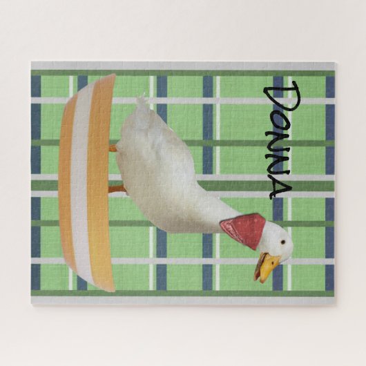 Puzzles Green Pset Duck  Legpuzzel (Horizontaal)