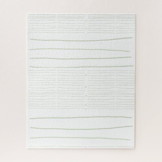 Puzzles Green Stripes Legpuzzel (Verticaal)