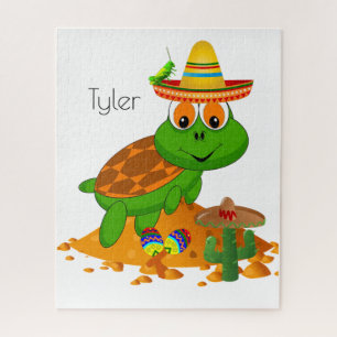 Puzzles Green Turtle Legpuzzel