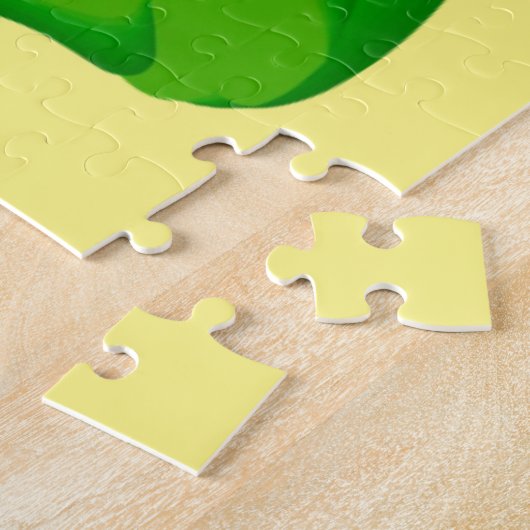 Puzzles Grenouille haricots au café (Côté)