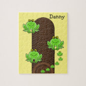 Puzzles Grenouilles vertes Rope Jaune (Vertical)