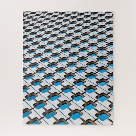 Puzzles gris bleu (Vertical)