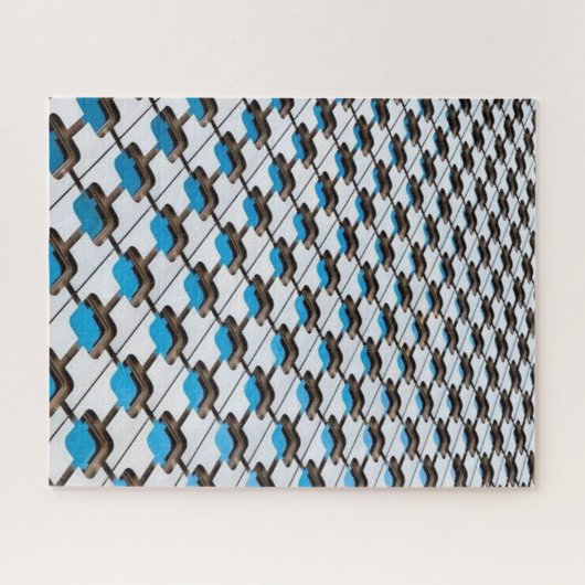 Puzzles gris bleu (Horizontal)