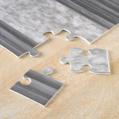 Puzzles Gris Floral Rose (Côté)