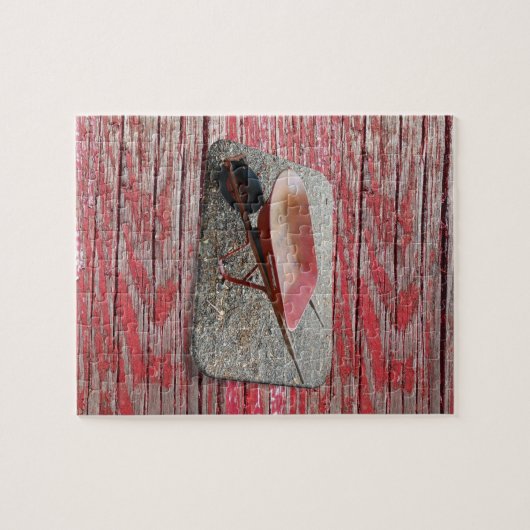 Puzzles Gris Rose Roue (Horizontal)