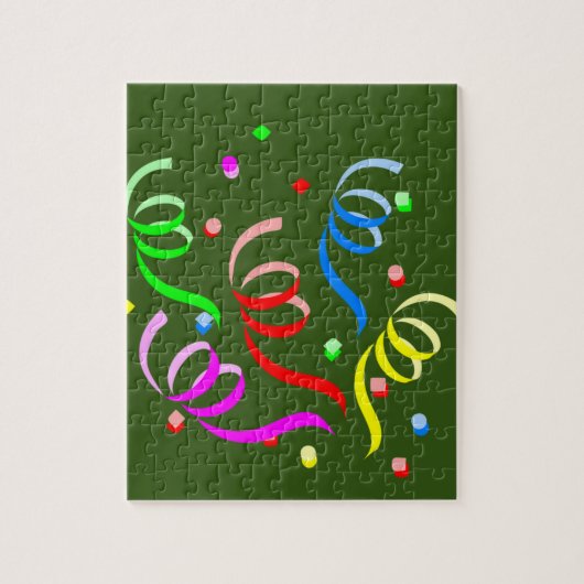 Puzzles Happy Birthday Confetti Legpuzzel (Verticaal)