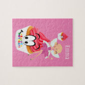 Puzzles Happy Birthday Fairy Cupcake Legpuzzel (Horizontaal)