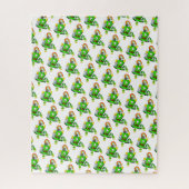 Puzzles Happy St. Patrick's Day Rabbit (Vertical)