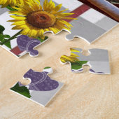 Puzzles Horse Floral Fairy Sunflowers (Côté)