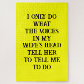 Puzzles Husband Wife's Joke (Vertical)