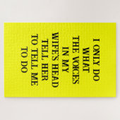 Puzzles Husband Wife's Joke Legpuzzel (Horizontaal)