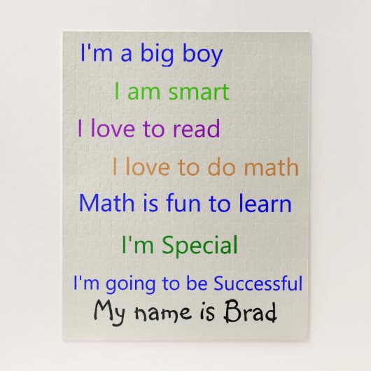 Puzzles Je suis Spécial (Vertical)