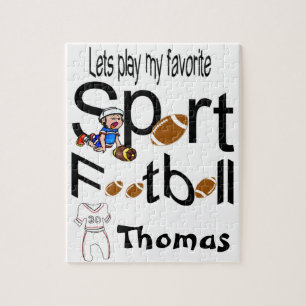 Puzzles Jouons notre football sportif préféré